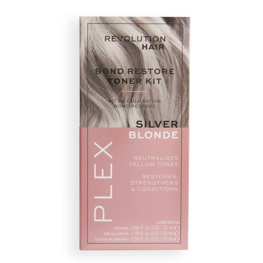 Revolution Haircare Plex Bond Restore Toner Kit Silver