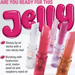 Revolution Jelly Lip Oil Stick Crystal Clear PH