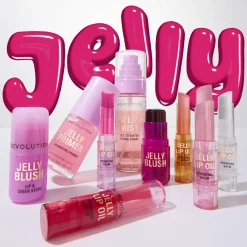 Revolution Jelly Lip Oil Stick Crystal Clear PH