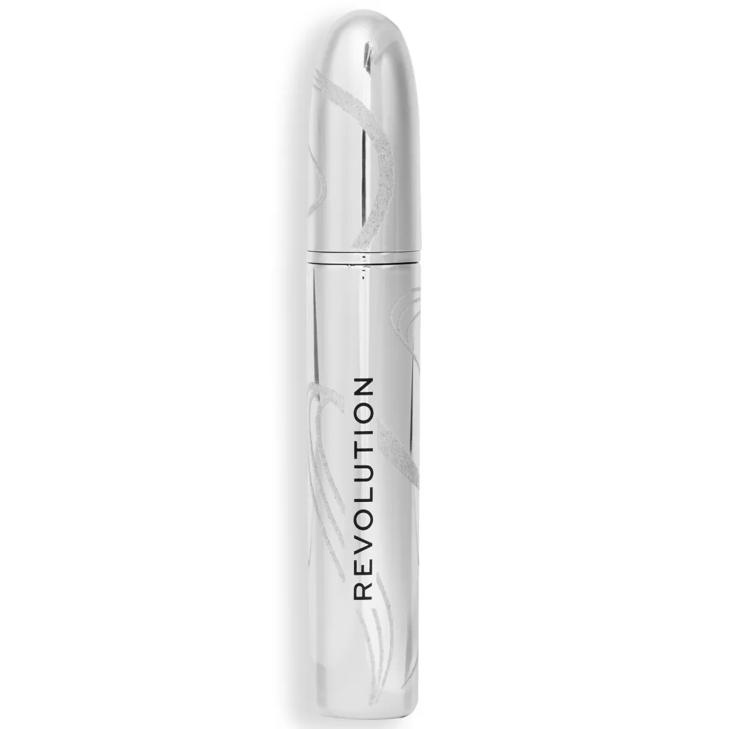 Revolution Metallic Muse Silver Glitter Top Coat Mascara