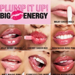 Revolution Pout Bomb Plumping Gloss Melba Warm Peach NEW!
