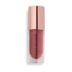 Revolution Pout Bomb Plumping Gloss Sauce Dusty Pink