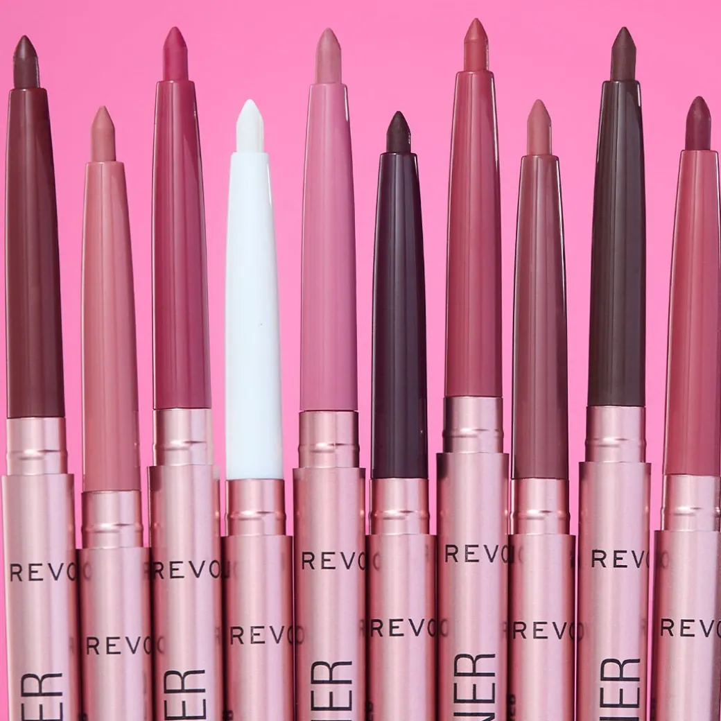 Revolution Pout Bomb Plumping Lip Liner Espresso Cool Brown