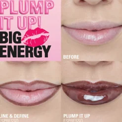 Revolution Pout Bomb Plumping Lip Liner Espresso Cool Brown