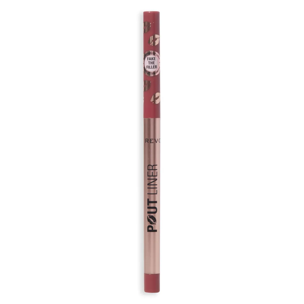 Revolution Pout Bomb Plumping Lip Liner Burnt Cherry Red