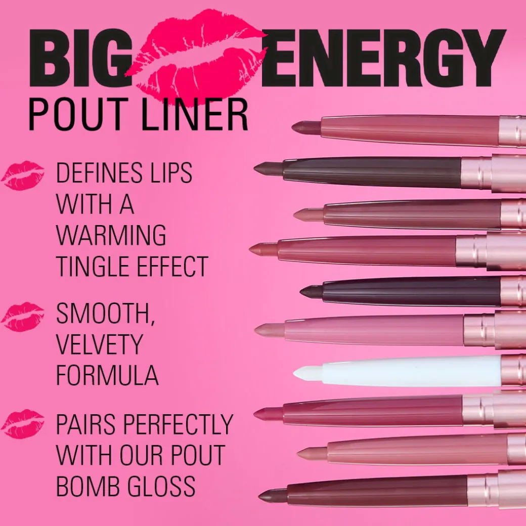 Revolution Pout Bomb Plumping Lip Liner Deepest Mauve