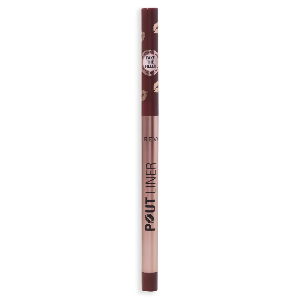 Revolution Pout Bomb Plumping Lip Liner Cookie Warm Brown