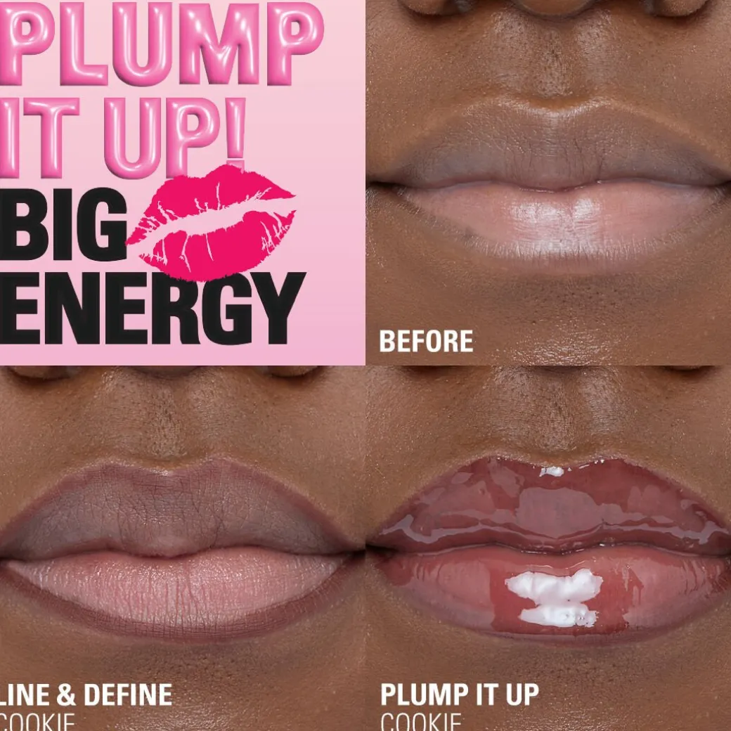 Revolution Pout Bomb Plumping Lip Liner Cookie Warm Brown