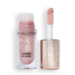 Revolution Pout Bomb Shimmer Gloss Shine Pink