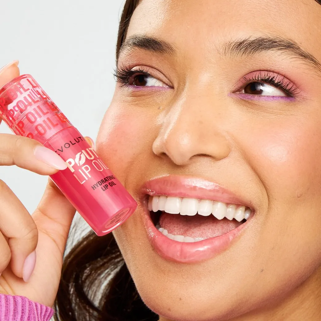 Revolution Pout Lip Oil Watermelon Pink