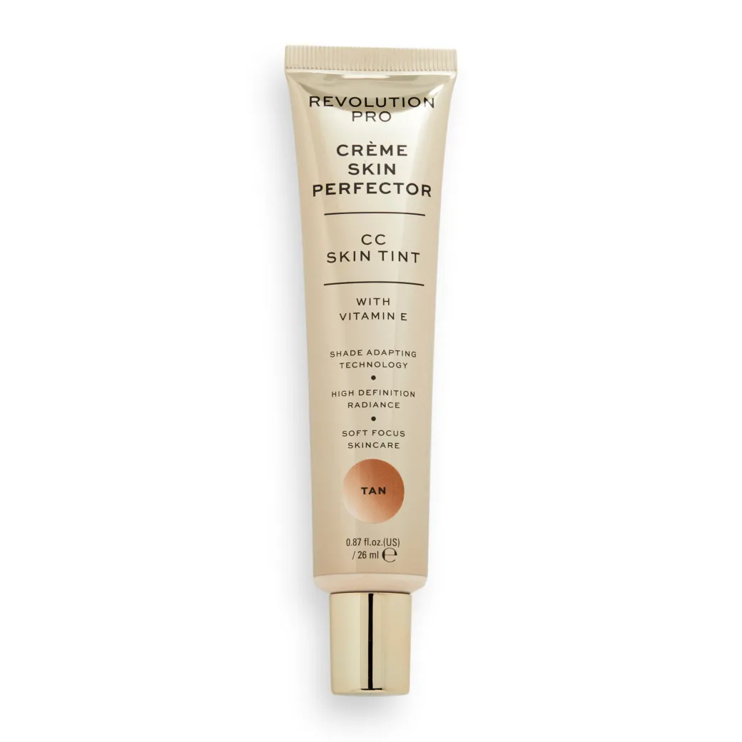 Revolution Pro CC Perfecting Skin Tint Tan 26ml