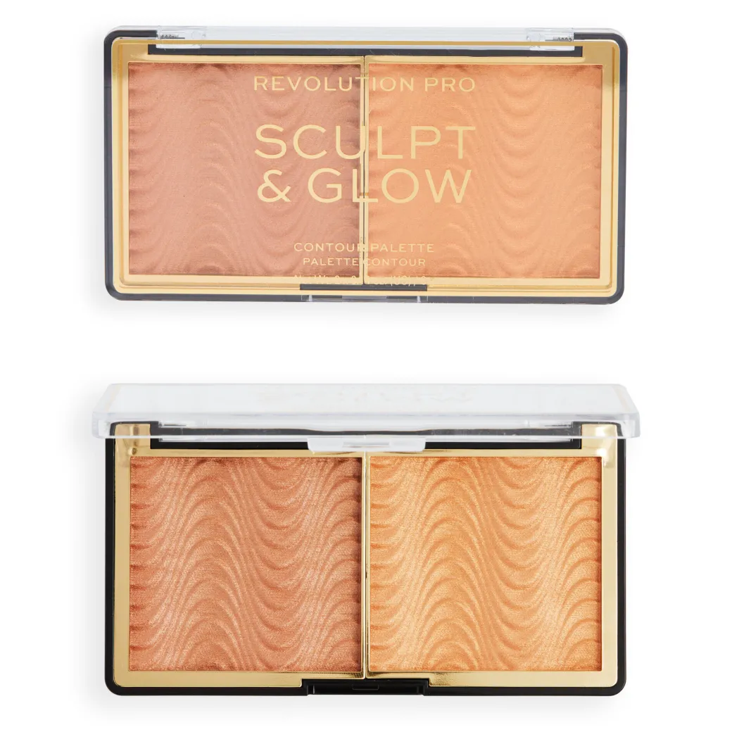 Revolution Pro Sculpt & Glow Palette Medium-Deep