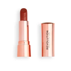 Revolution Satin Kiss Lipstick Chauffeur Nude