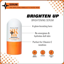 Revolution Skin Brighten Up 3% Vitamin C Brightening Serum 30ml