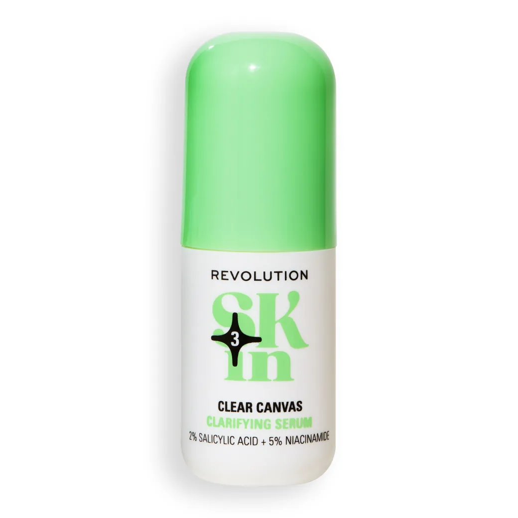Revolution Skin Clear Canvas 5% Niacinamide & 2% Salicylic Acid Clarifying Serum 30ml