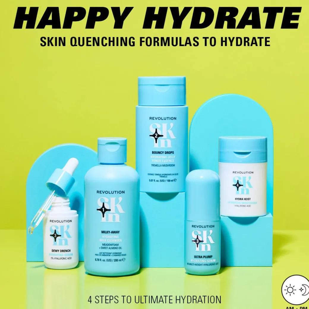 Revolution Skin Dewy Drench 2% Hyaluronic Acid Hydrating Serum 30ml