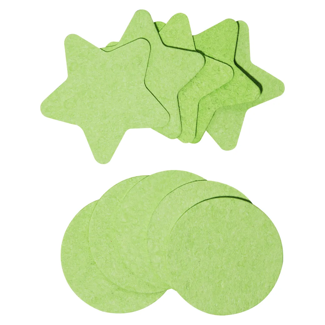 Revolution Skin Rinse & Rise Compressed Cellulose Facial Sponges 10 Pack