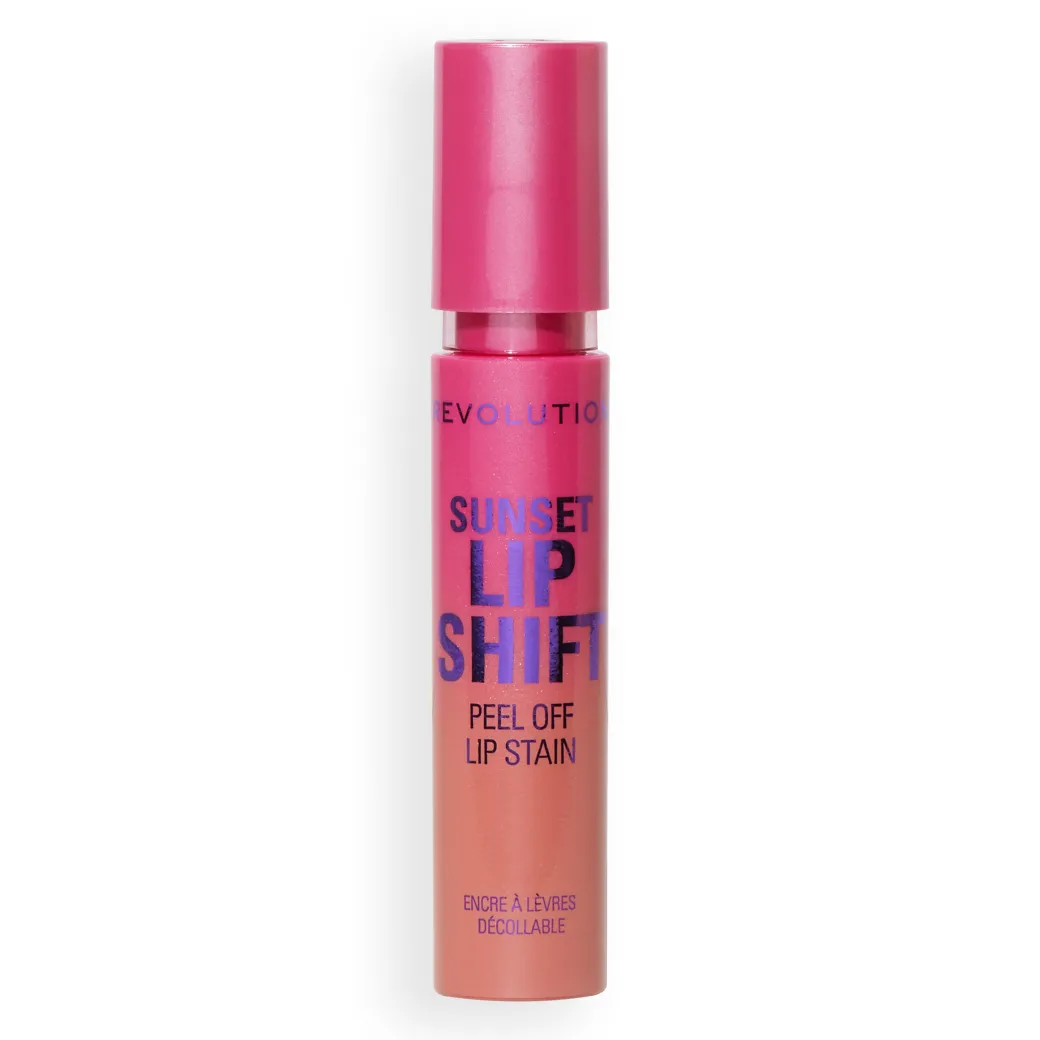 Revolution Sunset Lip Shift Peel Off Lip Stain Flushed Pink
