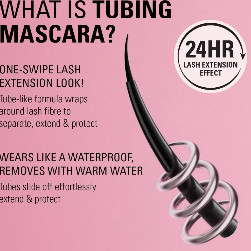 Revolution Wrap Lash Tubing Mascara Black